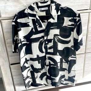 Mens linen ZARA shirt